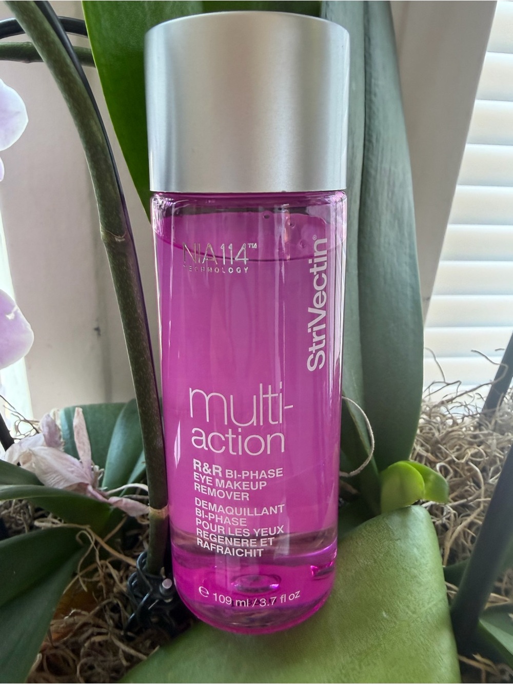 StriVectin Multi-Action R&R Bi-Phase Eye Makeup Remover — Pink